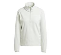 adidas Women's Terrex Multi Essentials Half Zip Fleece Jacket, linen green, XXL