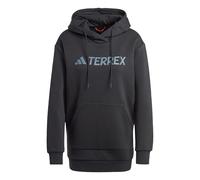 adidas Women's Terrex Multi Large Logo Hoodie, Black, XS