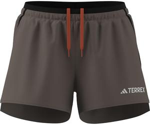 adidas Women's Terrex Multi Light Shorts, Trace Brown, M 3 inch