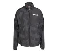 adidas Women's Terrex Multi Printed Wind Jacket, black/carbon, XS