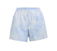 adidas Women's Terrex Multi Spray Dye CLIMA365 Shorts, White/Glow Blue, 18