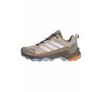 adidas Women's Terrex Skychaser AX5 Gore-TEX Hiking Shoes, Wonder Taupe/Off White/Glow Blue, 5.5 UK
