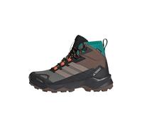 adidas Women's Terrex Skychaser AX5 Mid Gore-TEX Climawarm+ Hiking Shoes, Earth Strata/Trace Brown/Pure Teal, 6 UK