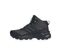 Adidas - GORE-TEX lightweight hiking boots - Skychaser AX5 Mid GTX W Carbon/Core Black/Semi Flash Aqua for Women - Size 4 UK Black