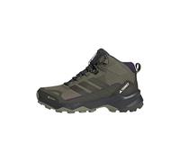 adidas Women's Terrex Skychaser AX5 Mid Gore-TEX Hiking Shoes, Olive strata/Night Cargo/Aurora Plum, 10.5 UK