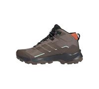 adidas Women's Terrex Skychaser AX5 Mid Gore-TEX Hiking Shoes, Trace Brown/Earth Strata/Semi Impact Orange, 5 UK