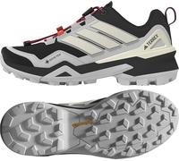 adidas Women's Terrex Skychaser Gore-tex Hiking Shoes Sneaker, Black/Off White/Grey, 3.5 UK