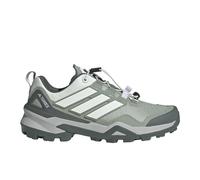 adidas Women's Terrex Skychaser Hiking Shoes Sneaker, Linen Green/Off White/Silver Dawn, 6 UK