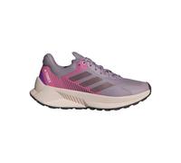 adidas Women's Terrex Soulstride Flow Trail Running Sneaker, Preloved Fig Quiet Crimson Pink Fusion, 9.5 UK
