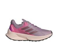 adidas Women's Terrex Soulstride Flow Trainers, Preloved Fig Quiet Crimson Pink Fusion, 9.5 UK