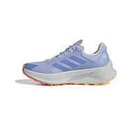 adidas Women's Terrex Soulstride Flow W Shoes, Low (Non Football), Blue Dawn/Blue Fusion/Coral Fusion, 38 EU, Blue Dawn Blue Fusion Coral Fusion, 5 UK