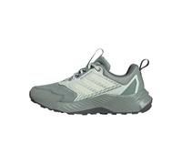 adidas Women's Terrex Tracefinder Trail Running Sneaker, Silver Green/Off White/Preloved Fig, 7.5 UK