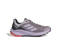 adidas Women's Terrex Trail Rider Gore-TEX Trail Running Shoes, preloved fig/Silver Dawn/Orange, 10.5 UK