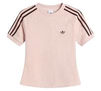 Adidas Women's Terry Towel T-Shirt Sandy Pink Small