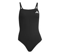 adidas Women's Thin Straps V-Back Swimsuit, Black, 44