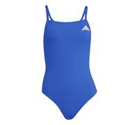 adidas Women's Thin Straps V-Back Swimsuit Swimwear, Team Royal Blue, 32"