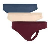 adidas Womens Thong (3pk) in .Assorted - Multicolour - Size 12 UK