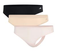 adidas Womens Thong (3pk) in .Assorted - Multicolour - Size 16 UK