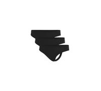 adidas Women's Thong (3pk) -Sport Active Light Flex-Packaged Panties G-String, 000 Black, XXL (Pack of 3)