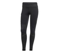 adidas Womens Tight W Running in Carbon - Grey - Size 16 UK
