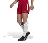 adidas Women's Tiro 23 Shorts, Team Power Red/White, L