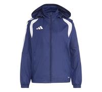 adidas Womens Tiro 26 Football Windbreaker Jacket, Navy, Size S, Women Navy