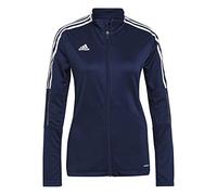 adidas Women's Tiro21 Tk Jkt Sweatshirt, Team Navy Blue, L UK