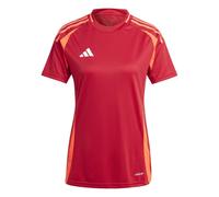 adidas Womens Tiro24 C M Jerseyw T-Shirt in Power Red - Size 16 UK
