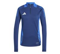 adidas Womens Tiro24 Funnel Neck Raglan Sleeve Slim Fit Jersey in Navy Blue - Size 10 UK