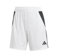 adidas Women's Tiro24 Shorts, White/Black, L