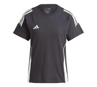 Adidas Tiro24 Sweat Short Sleeve T-shirt Black XL / Regular Woman