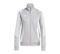 adidas Women's Tiro24 Training Full Zip Track Suit, team mid grey/white, XXL