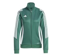 adidas Women's TIRO24 TRAINING JACKET team dark green/white 2XL