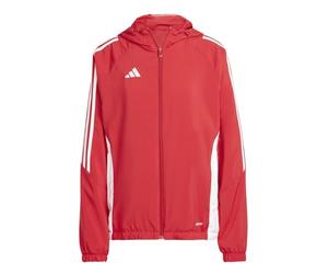 adidas Women's Tiro24 Windbreaker Coat, team power red 2/white, S Tall