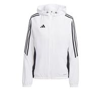 adidas Women's Tiro24 Windbreaker Coat, white/black, XS