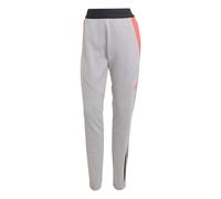 adidas Womens Tiro24c Color Block Slim Track Pants in Light Onix - Grey - Size 14 UK