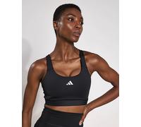 adidas TLRDREACT Training High Support Sports Bra Womens XL C-D Black/White