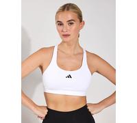 adidas Women's TLRDREACT Training High-Support Sports Bra - White - Size: M-CD