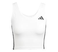 Adidas Train Essentials 3 Stripes Crop Sleeveless T-shirt White XL Women