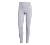 adidas Women's Train Essentials 3-Stripes High-Waisted 7/8 Leggings, Glory Grey F20, XXS