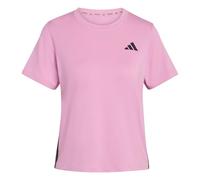 adidas Women's Train Essentials 3-Stripes Workout T-Shirt, st Tropic Bloom/Black, L
