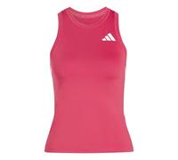 adidas Women's Train Essentials 3-Stripes Workout Tank Shirt, Power Pink, M