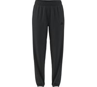 adidas Women's Train Essentials 3-Stripes Woven Pants, Carbon/Black, L