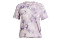 adidas Women's Train Essentials AOP Flower Tie-dye Tee T-Shirt