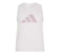 adidas Women's Train Essentials Big Performance Logo Training Tank Top, ice Purple/preloved fig, M