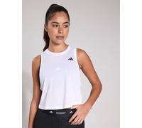 adidas Women's Train Essentials Boxy Workout Tank Top - White - Size: XL