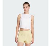 adidas Women's Train Essentials Boxy Workout Tank, White, XS
