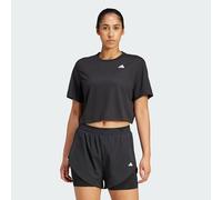 adidas Women's Train Essentials Boxy Workout Tee, Black, XXS