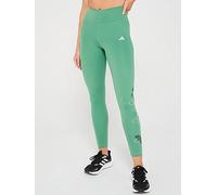 adidas Womens Train Essentials Brand Love 7/8 Tights - Green, Green, Size 2Xs, Women Green