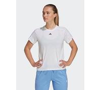 adidas Womens Train Essentials Minimal Branding Crew Neck T-Shirt- White, White, Size Xs, Women White